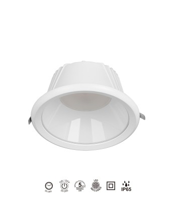 TAMPA * EMPOTRABLE IP65 30W CCT  BLANCO